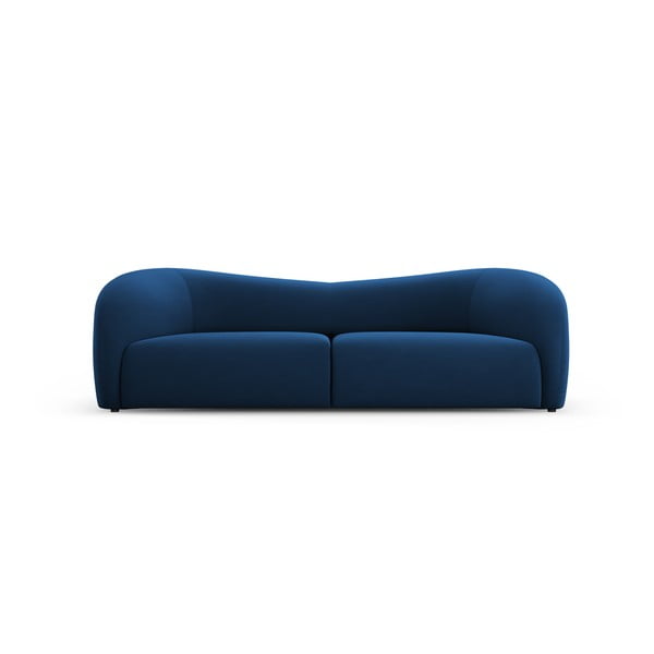 Kék bársony kanapé 237 cm Santi – Interieurs 86