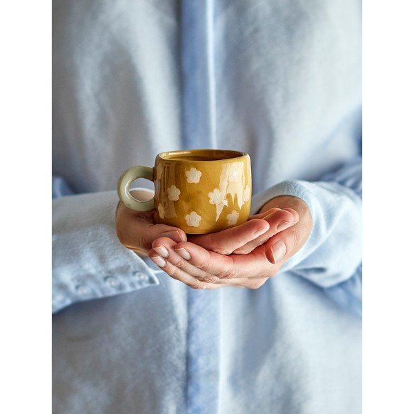 Barna kerámia gyerek bögre 110 ml Nini – Bloomingville-image-4