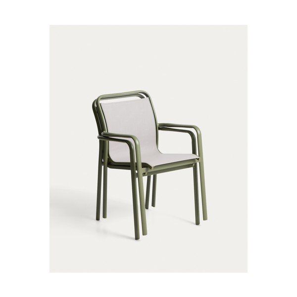 Zöld kerti szék Luri – Kave Home-image-3