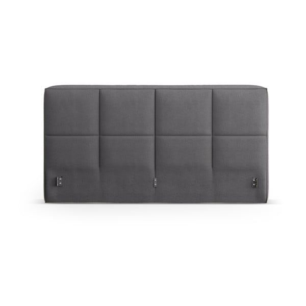 Sötétszürke kárpitozott ágytámla 249x100 cm Darren – Micadoni -image-2