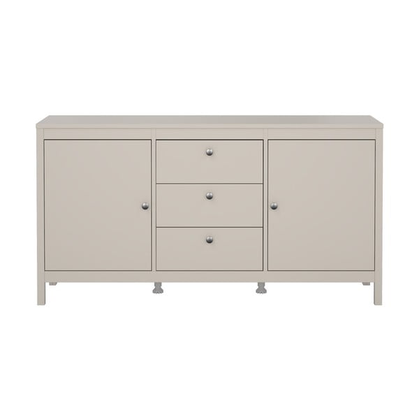 Szürkésbézs komód 152x80x38 cm Madrid – Tvilum-image-1