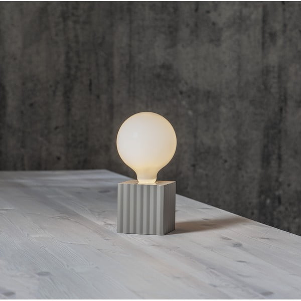 Világosszürke lámpa állvány 10 cm Box – Star Trading-image-4