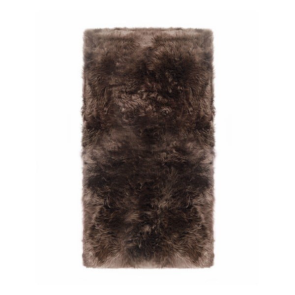 Zealand Natur barna bárányszőrme szőnyeg, 140 x 70 cm - Royal Dream