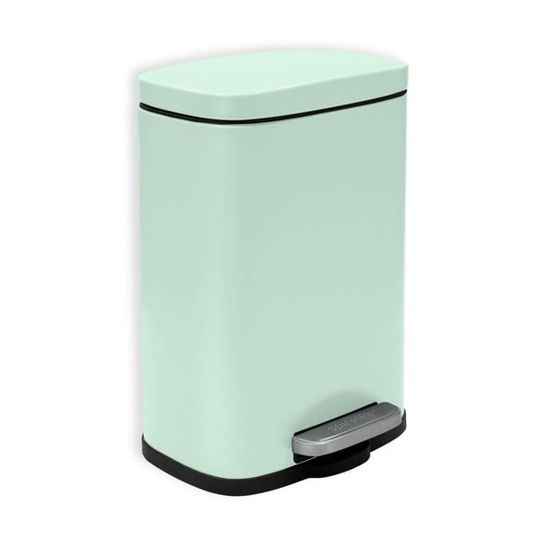 Mentazöld acél pedálos szemetes 5 l   Akira – Spirella