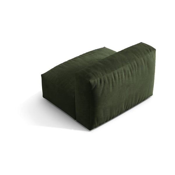 Zöld bársony kanapé modul (középső rész) Martina – Micadoni -image-2