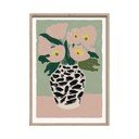 Nyomtatott keretezett kép 50x70 cm Spotted Vase – Styler