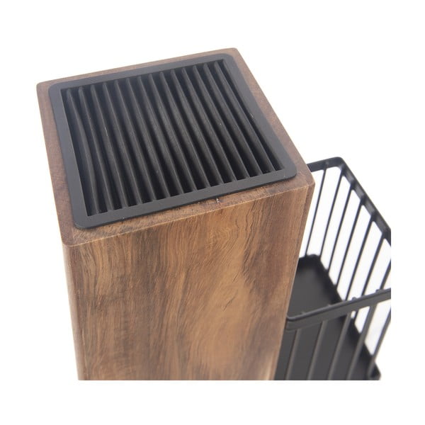 Rozsdamentes acél kés készlet tartóval 5 db-os – Orion-image-4