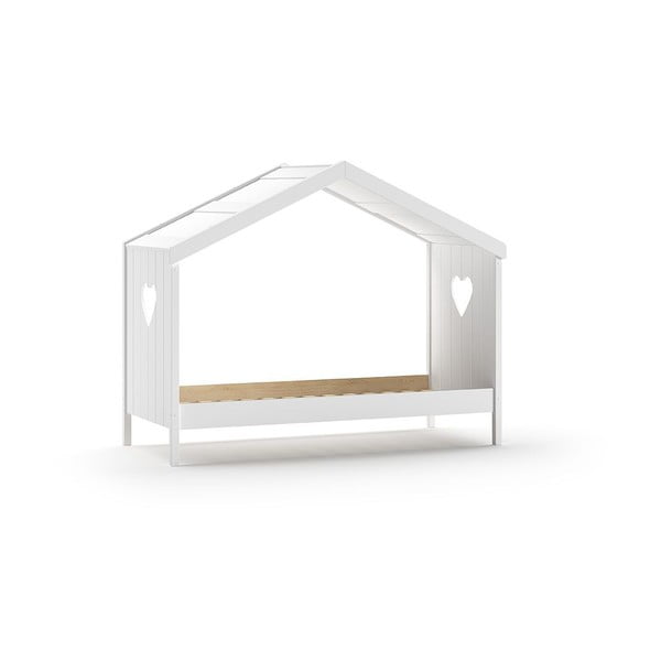 Fehér házikó alakú gyerekágy 90x200 cm Amori - Vipack-image-2