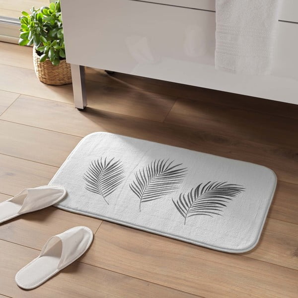 Fehér-ezüstszínű fürdőszobai kilépő 45x75 cm Orbella – douceur d'intérieur-image-1