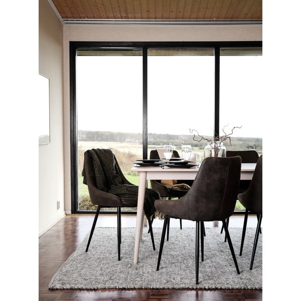 Tölgyfa bővíthető étkezőasztal 180x90 cm Tyler - Rowico-image-2