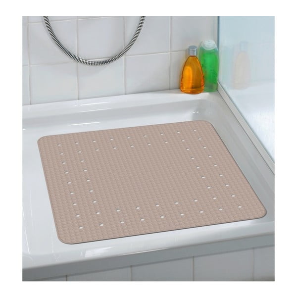 Mirasol szürkésbézs csúszásgátló zuhanyszőnyeg, 54 x 54 cm - Wenko-image-2