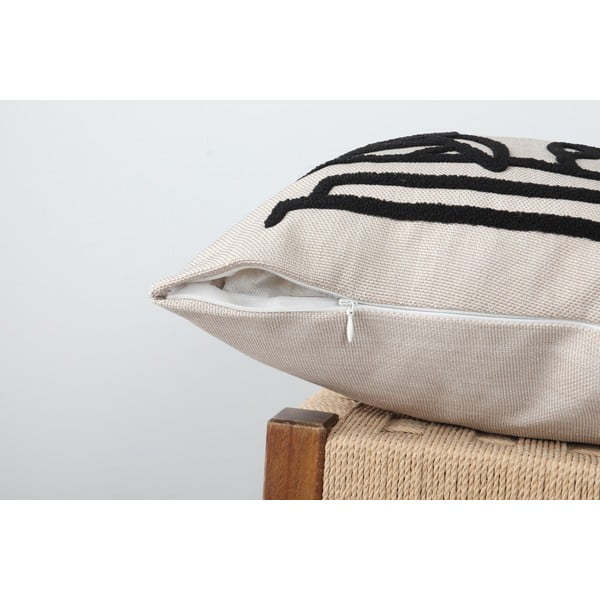 Len párnahuzat 43x43 cm Winter Sun – Mioli Decor-image-3