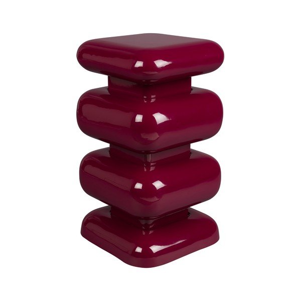 Fém tárolóasztal 29x29 cm Stubby – Dutchbone