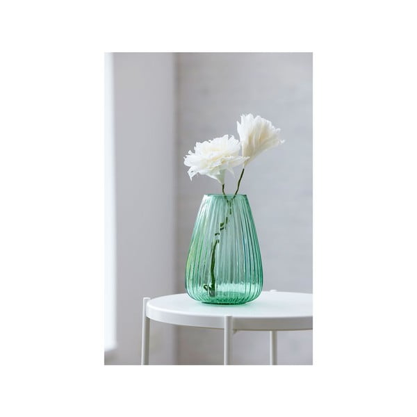 Kusintha zöld üveg váza, magasság 22 cm - Bitz-image-2