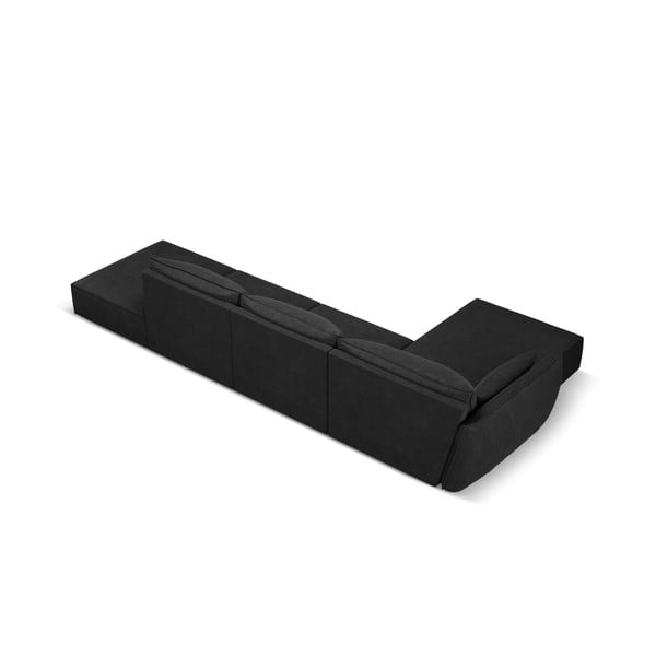 Sötétszürke sarokkanapé (bal oldali) Vanda – Mazzini Sofas-image-3