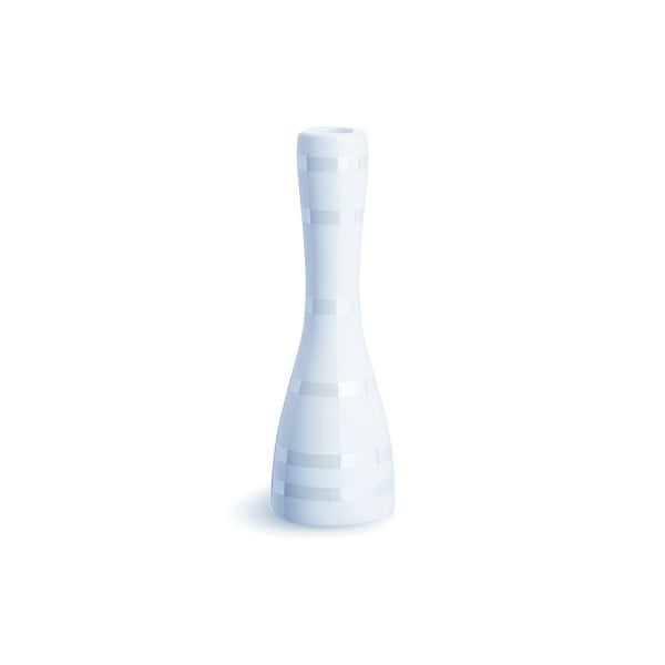 Omaggio fehér agyagkerámia gyertyatartó, magasság 20 cm - Kähler Design