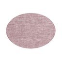 Oval rózsaszín-lila tányéralátét, 46 x 33 cm - Tiseco Home Studio
