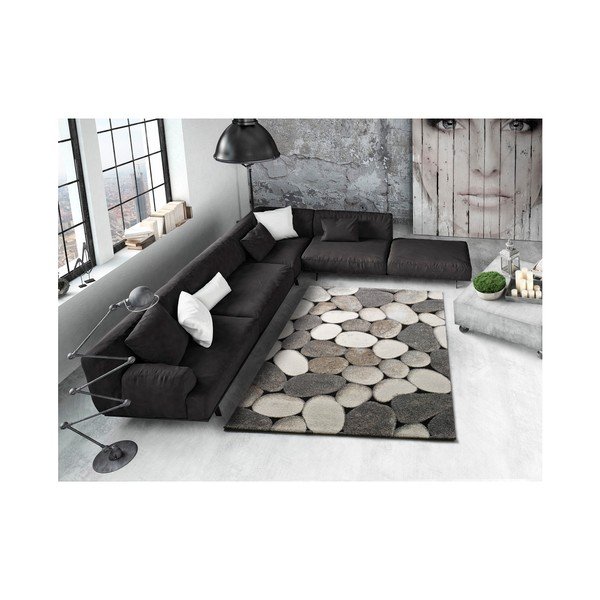 Peddle szürke szőnyeg, 140 x 200 cm - Universal-image-1