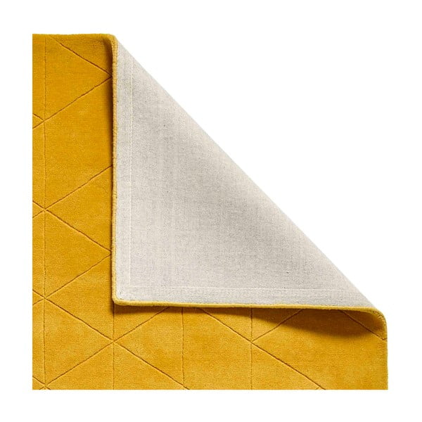 Kasbah mustársárga gyapjú szőnyeg, 120 x 170 cm - Think Rugs-image-4