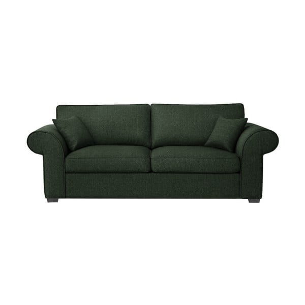 Ivy sötétzöld háromszemélyes kanapé - Jalouse Maison