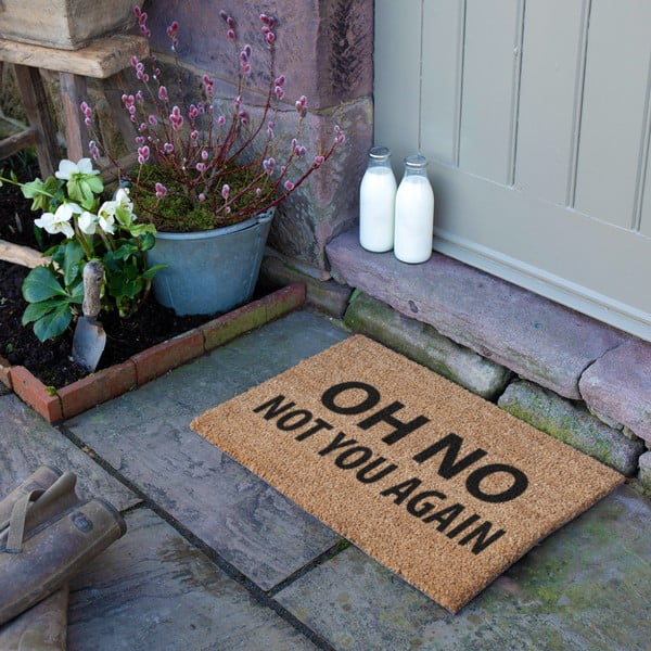 Kókuszrost lábtörlő 40x60 cm Not You Again – Artsy Doormats-image-3