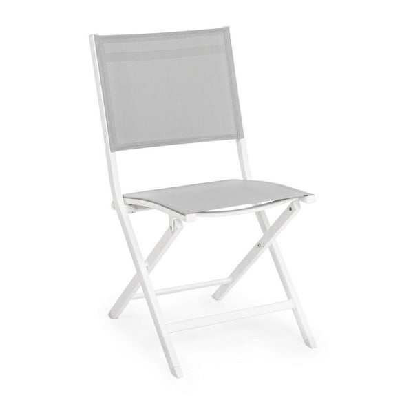 Fehér fém kerti szék Elin   – Bizzotto