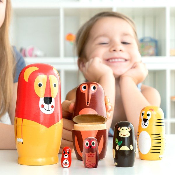 Fa, álllatos matryoshka babák - InnovaGoods-image-4