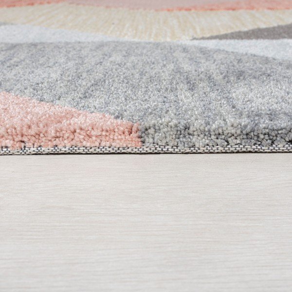 Icon szürke-rózsaszín szőnyeg, 160 x 230 cm - Flair Rugs-image-3