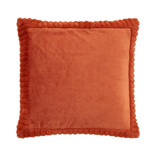 Mikroplüss díszpárna 55x55 cm Velvet and Faux Fur – Catherine Lansfield