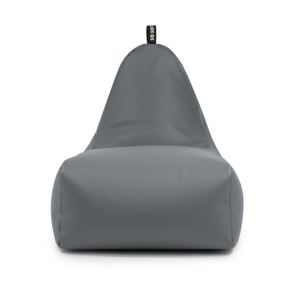 Narancssárga bőrutánzat babzsákfotel Chill XXL – So Soft?-image-1