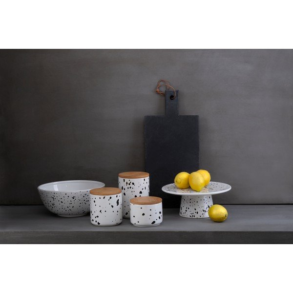 Élelmiszertartó kerámia doboz Speckled – Premier Housewares-image-1