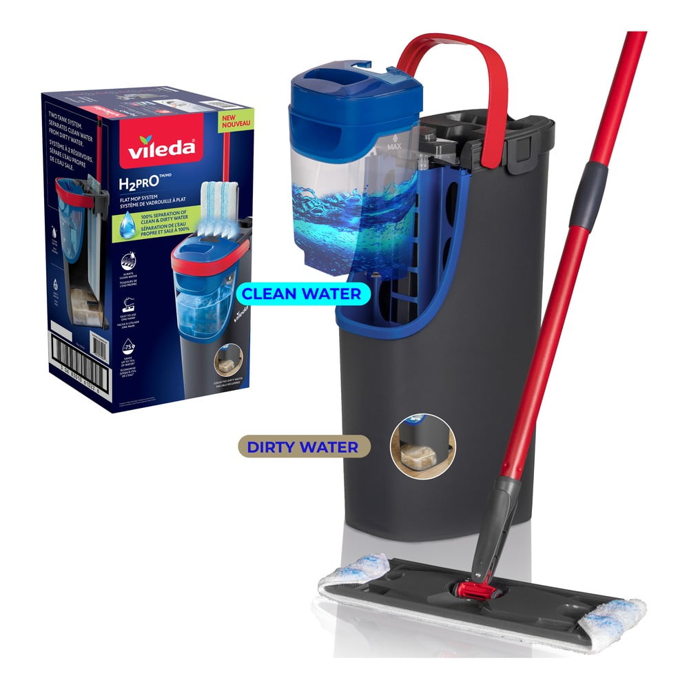 Felmosó vödörrel H2PrO  Vileda