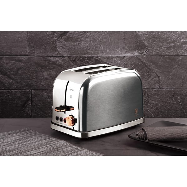 Ezüstszínű kenyérpirító Moonlight Edition - BerlingerHaus-image-1