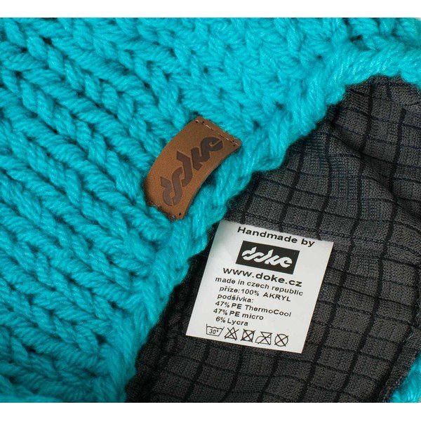 Blue Beanie kézzel horgolt sapka - DOKE-image-1