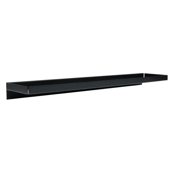 Fekete fém fali polc 80 cm Bakku – OYOY Living Design