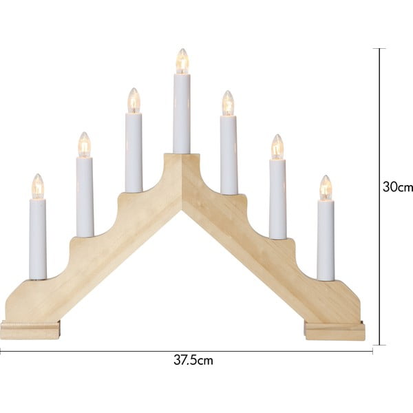 Világosbarna fénydekoráció Ada – Star Trading-image-3