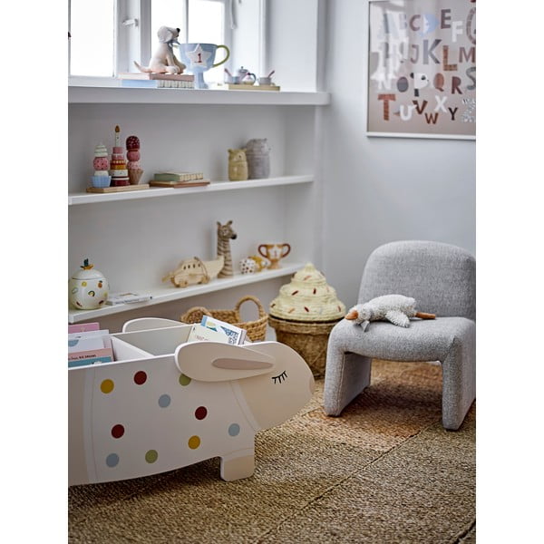 Natúr színű tengerifű játéktároló kosár ø 28x41 cm Cillie – Bloomingville Mini-image-2