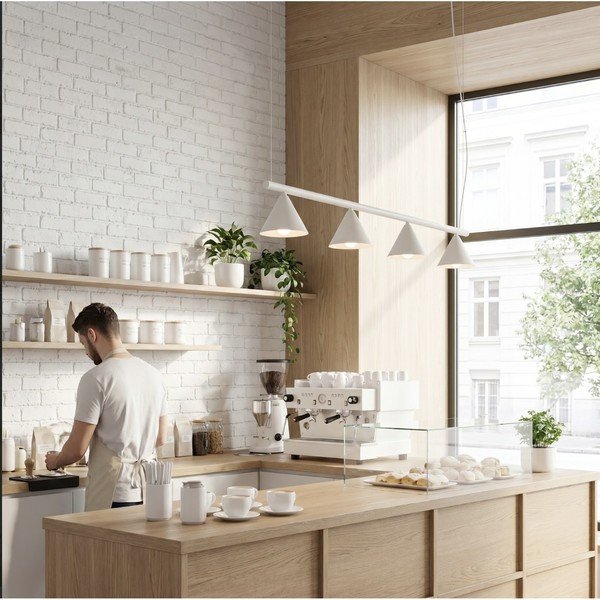 Bézs acél függőlámpa Zylo – Sollux-image-4