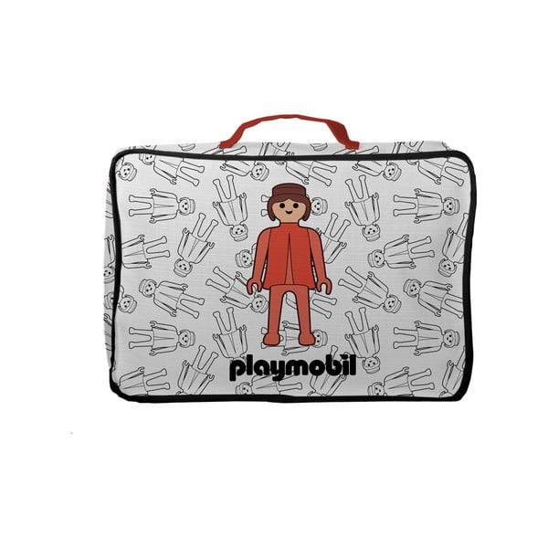 Fehér textil játéktároló doboz  25x11x36 cm Everywhere – Playmobil