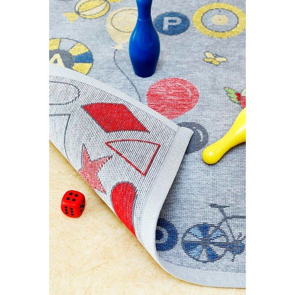 Tähemaa szürke kétoldalas gyerekszőnyeg, 160 x 230 cm - Narma-image-4