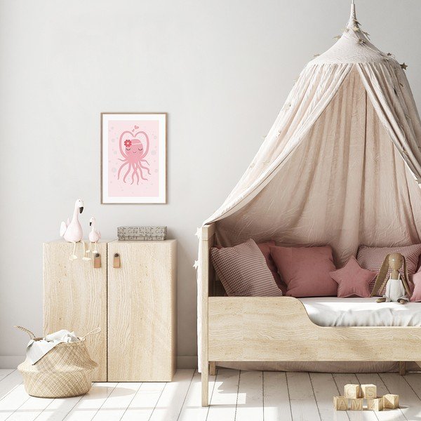 Gyerek kép 30x40 cm Oktopus – Malerifabrikken-image-1