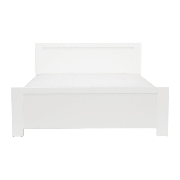 Sleep fehér kétszemélyes ágy, 160 x 200 cm - Mazzini Beds-image-1