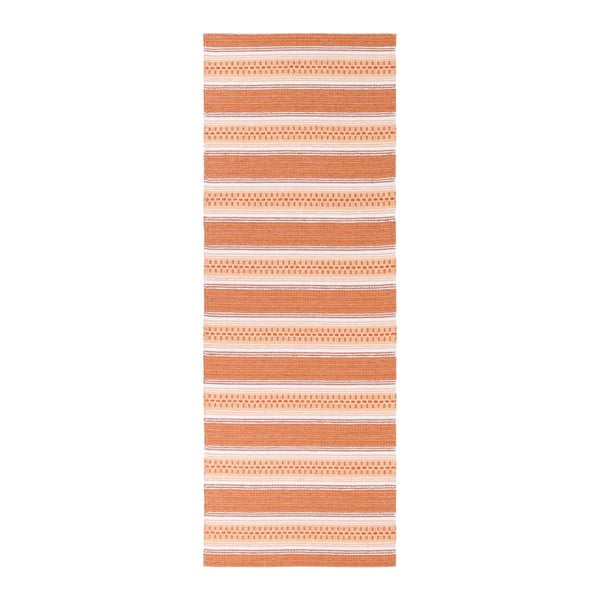 Runö narancssárga bel-/kültéri futószőnyeg, 70 x 300 cm - Narma