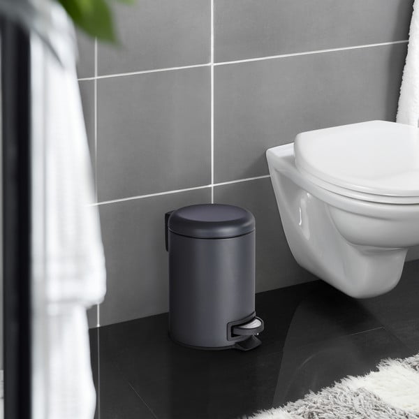 Leman fekete szemetes, 3 l - Wenko-image-1