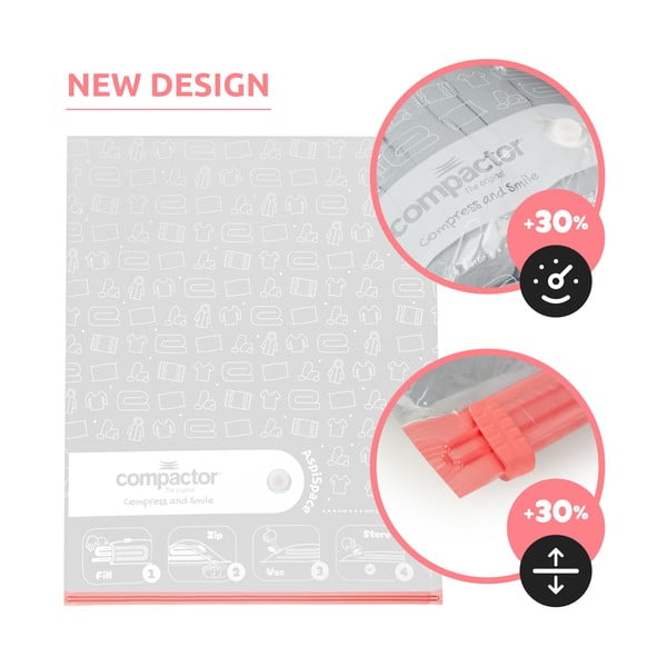 Vákuumzsák készlet 5 db-os Vacuum L – Compactor-image-4
