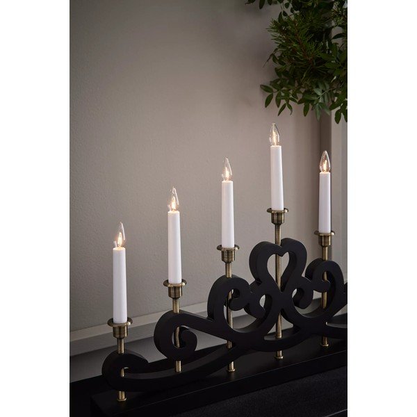 Fekete karácsonyi fénydekoráció Nightfall – Markslöjd-image-2