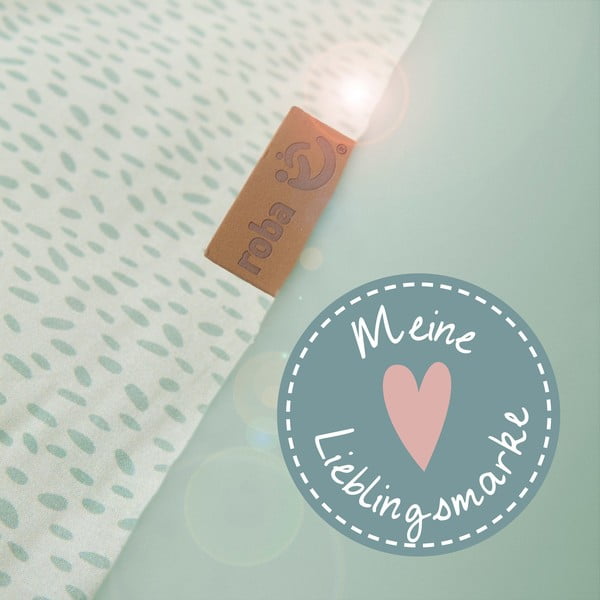 Világoszöld játszószőnyeg 100x100 cm Woodland Buddies – Roba-image-2