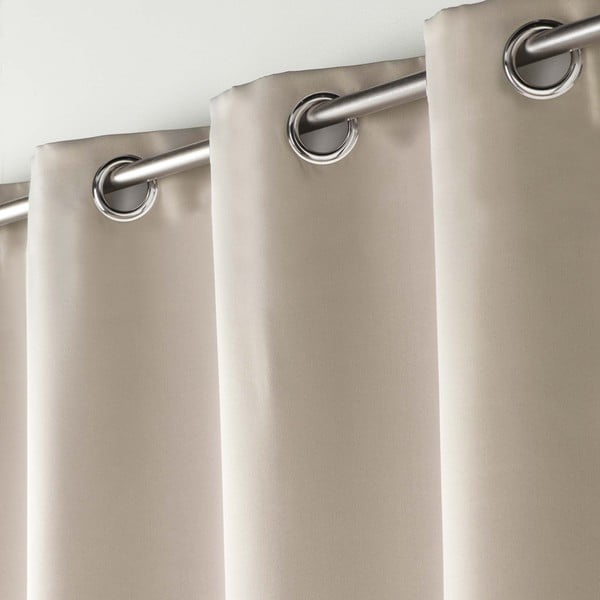 Krémszínű sötétítő függöny 135x280 cm Occult – douceur d'intérieur-image-1
