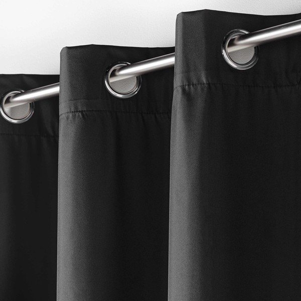 Fekete termo függöny 140x260 cm Icemount – douceur d'intérieur-image-2