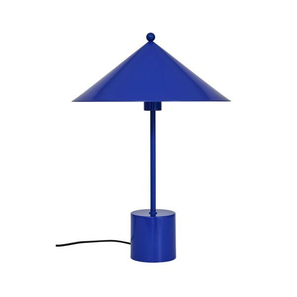 Kék fém asztali lámpa (magasság 50 cm) Kasa – OYOY Living Design